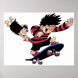 Affiche Dennis et gnasher