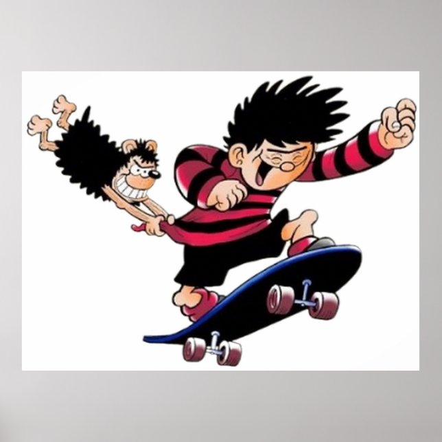 Affiche Dennis et gnasher (Devant)