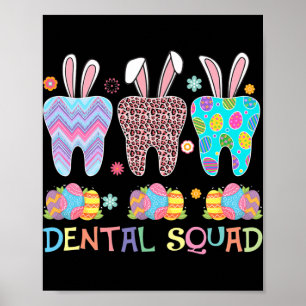 Affiche Dental Squad Dental Assistant Dentiste Mets Dents
