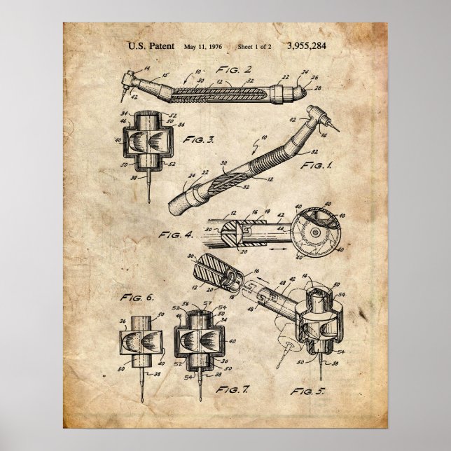 Affiche Dentist Patent (Devant)