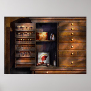 Affiche Dentiste - bavures dentaires