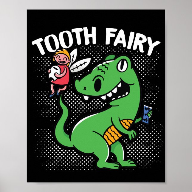 Affiche Dentiste Dental Assistant Hygiéniste Tooth Fairy (Devant)