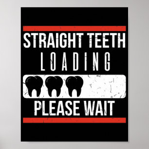 Affiche Dentiste Dentiste Funny Orthodontiste