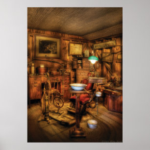 Affiche Dentiste - le bureau de dentiste +