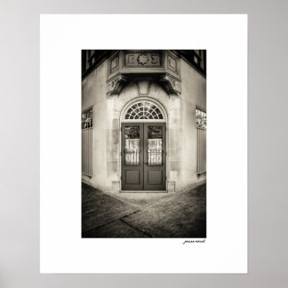 Affiche d'entrée de Sepia Corner