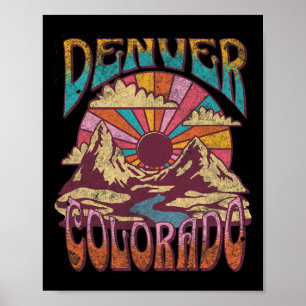 Affiche Denver Colorado