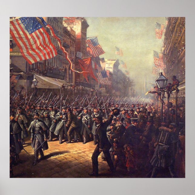 Affiche Départ pour la guerre (Devant)