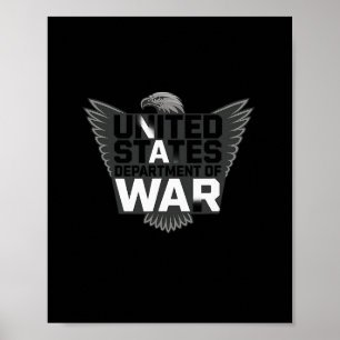 Affiche Département de la Guerre des États-Unis - Renommer