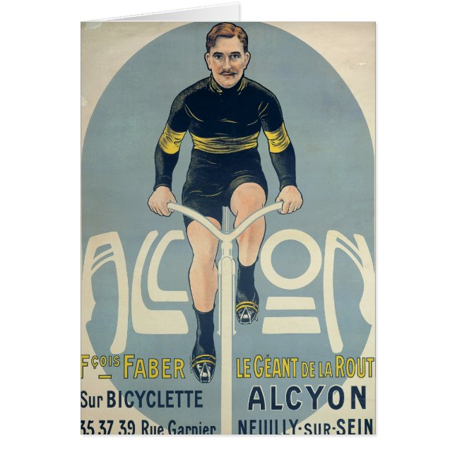 Affiche dépeignant Francois Faber (Devant)