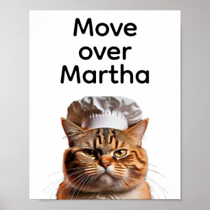 Affiche Déplacer sur Martha