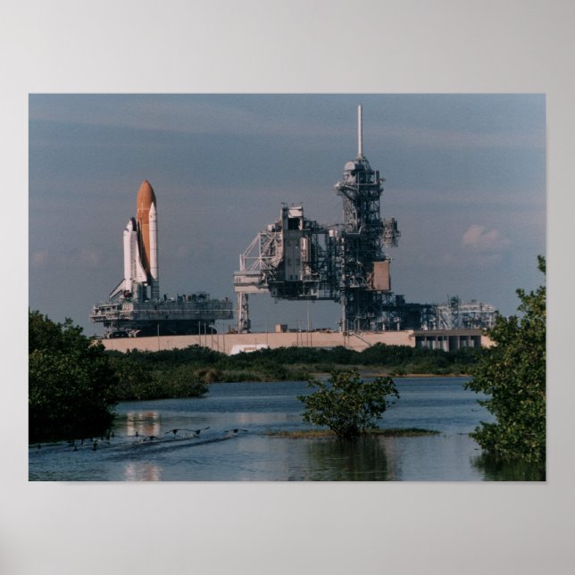 Affiche Déploiement de la navette spatiale Endeavor (STS-7 (Devant)