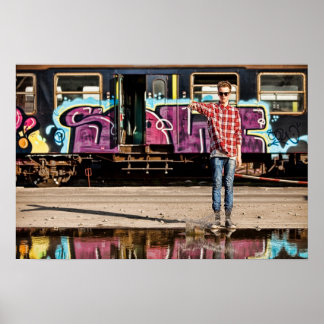 Affiche Déposer mort