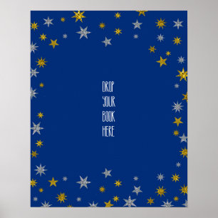 Affiche Déposez votre signe de livre Little Star Baby show
