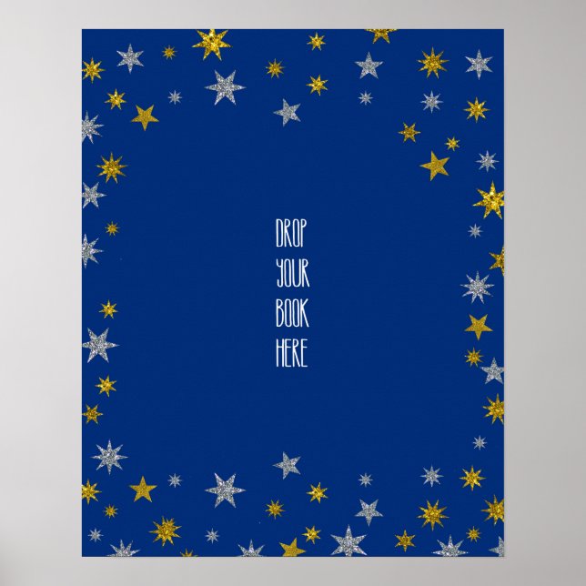 Affiche Déposez votre signe de livre Little Star Baby show (Devant)