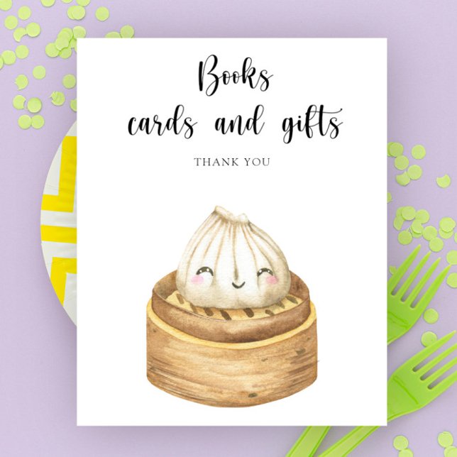 Affiche Dépôt chinois - livres, cartes et cadeaux (Créateur téléchargé)