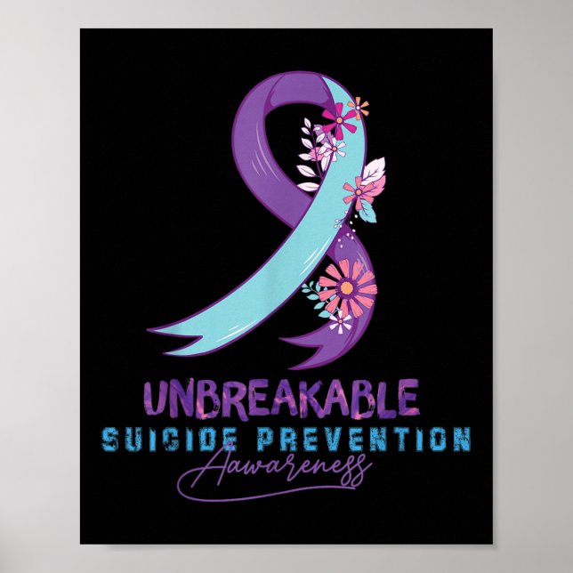 Affiche Dépression irréversible Prix de prévention du suic (Devant)