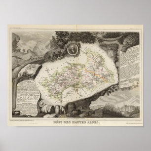Affiche Dept De Hautes Alpes