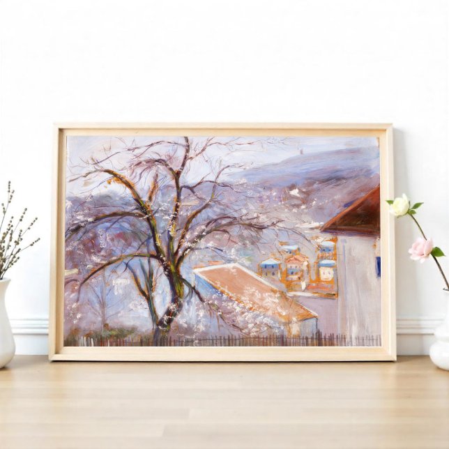 Affiche Depuis la périphérie de Paris, Hugo Simberg (Créateur téléchargé)