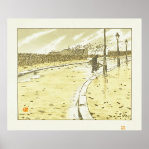 Affiche Depuis la rue Lamarck