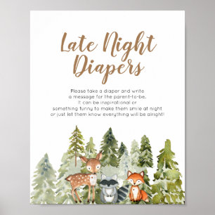 Affiche Der animal aventure Camper Late Night Diapés
