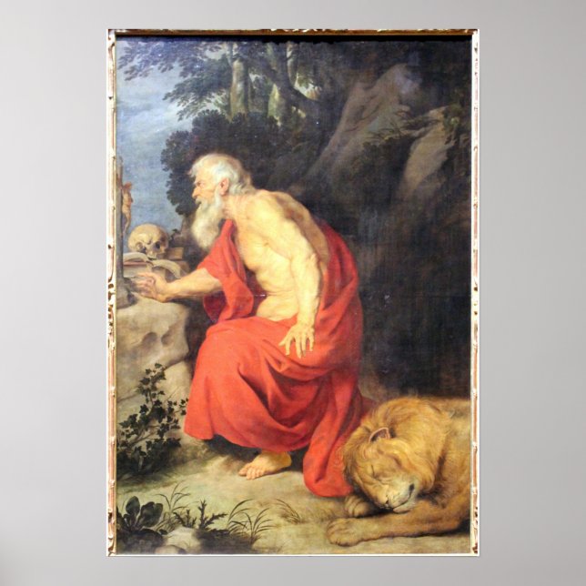 Affiche Der Heilige Hieronymus (Devant)