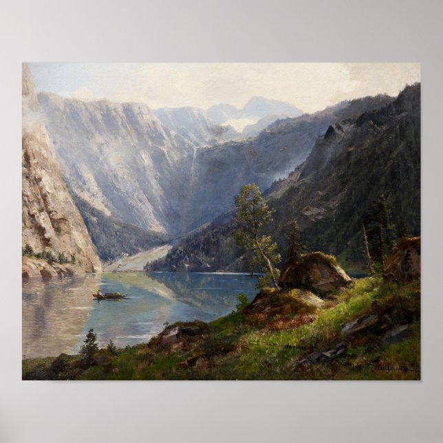 Affiche Der Königssee im Berchtesgadener Land (Devant)