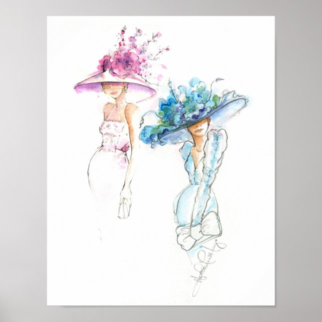 Affiche Derby de Heather French Henry 11x14 (Devant)
