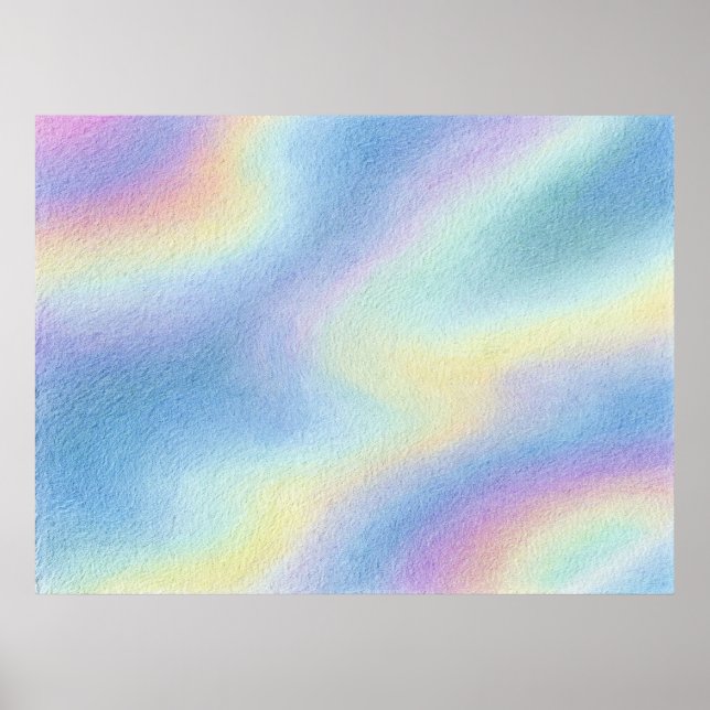 Affiche Dérive de ciel pastel (Devant)