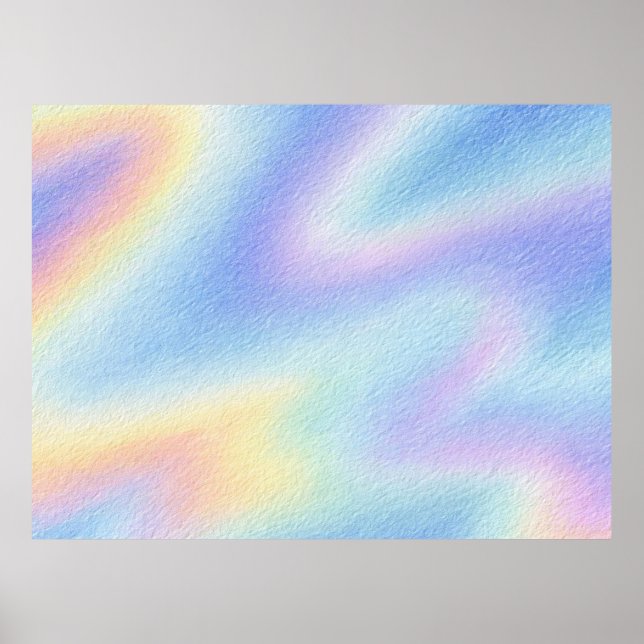 Affiche Dérive de ciel pastel (Devant)