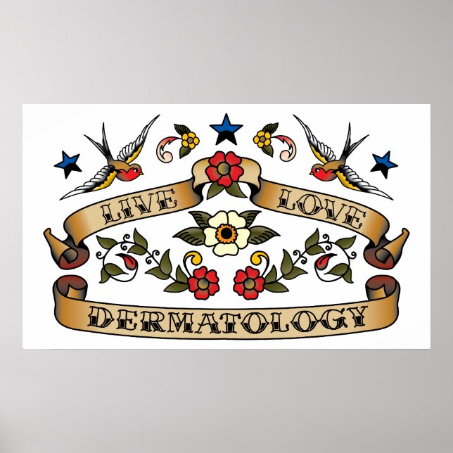 Affiche Dermatologie de l'amour en direct (Devant)