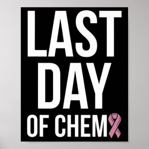 Affiche Dernier Jour De Chimio Journée Mondiale Contre Le