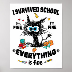 Affiche Dernier Jour D'École