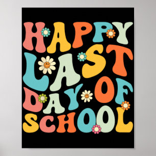 Affiche Dernier Jour D'école Bonjour L'été Élèves Et Ensei