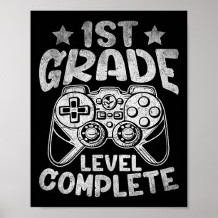 Affiche Dernier Jour D'école Niveau 1ère Année Diplômé