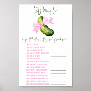 Affiche Dernier Pickle, Mingle Shower Game