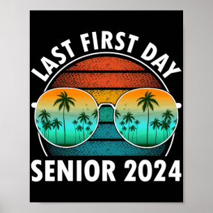 Affiche Dernier Premier Jour De L'École Secondaire 2024 Su