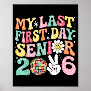Affiche Dernier Premier Jour Senior 2026 Retour à l'école