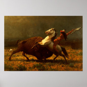 Affiche Dernière de la chasse au bison