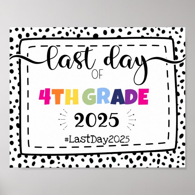 Affiche dernière journée de 4e classe photo (Devant)