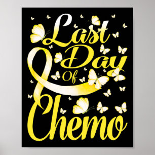 Affiche Dernière journée de Chemo Infantile Cancer Sensibi