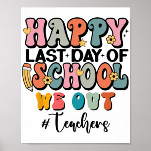 Affiche Dernière Journée De Graduation À L'École Super Nou