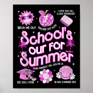 Affiche Dernière Journée D'École39S Sortie Pour Les Enseig