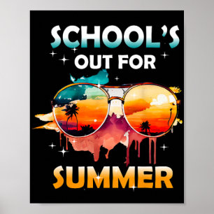 Affiche Dernière Journée D'École Sortie Pour Les Enseignan