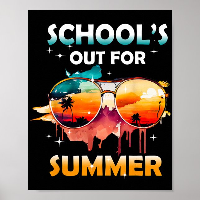 Affiche Dernière Journée D'École Sortie Pour Les Enseignan (Devant)