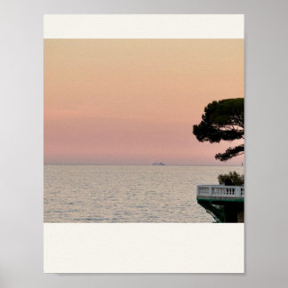 Affiche DERNIÈRE LUMIÈRE — Photographie d'art de coucher d
