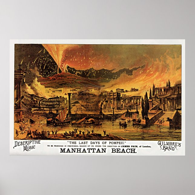 Affiche Derniers jours de Pompéi (Devant)