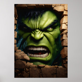 Affiche Derrière le mur : le monstre à l'intérieur