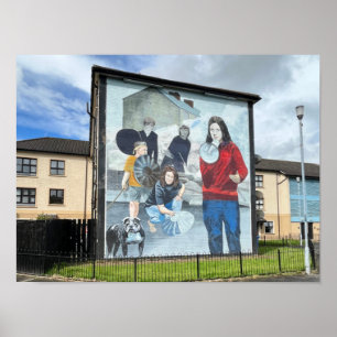 Affiche Derry/Londonderry Irlande du Nord Les Troubles