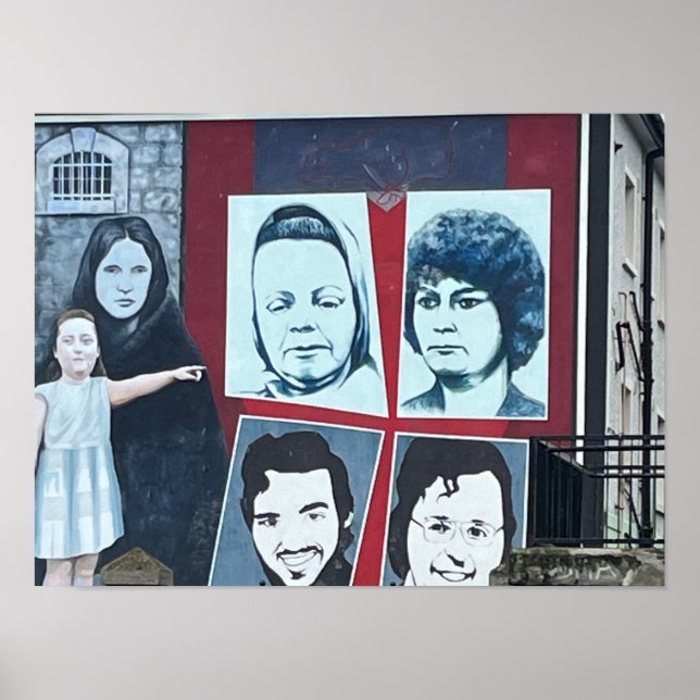 Affiche Derry/Londonderry Irlande du Nord Les Troubles (Devant)