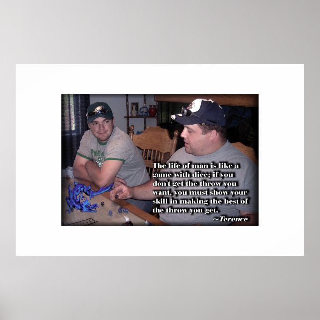 Affiche dés (Devant)